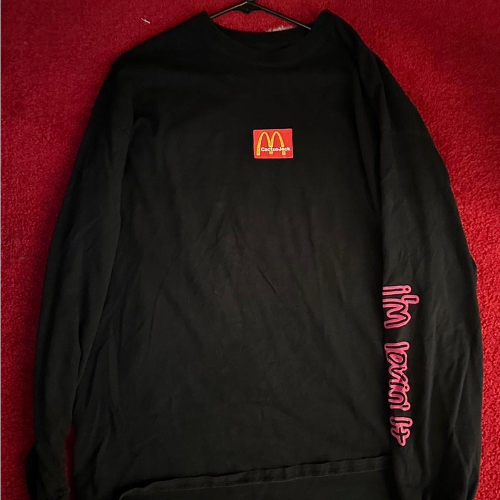 RARE TRAVIS SCOTT MCDONALDS LONG SLEEVE